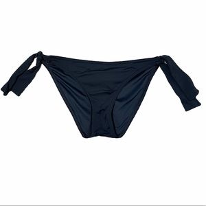 Calvin Klein | Black Side Tie Swimsuit Bottoms